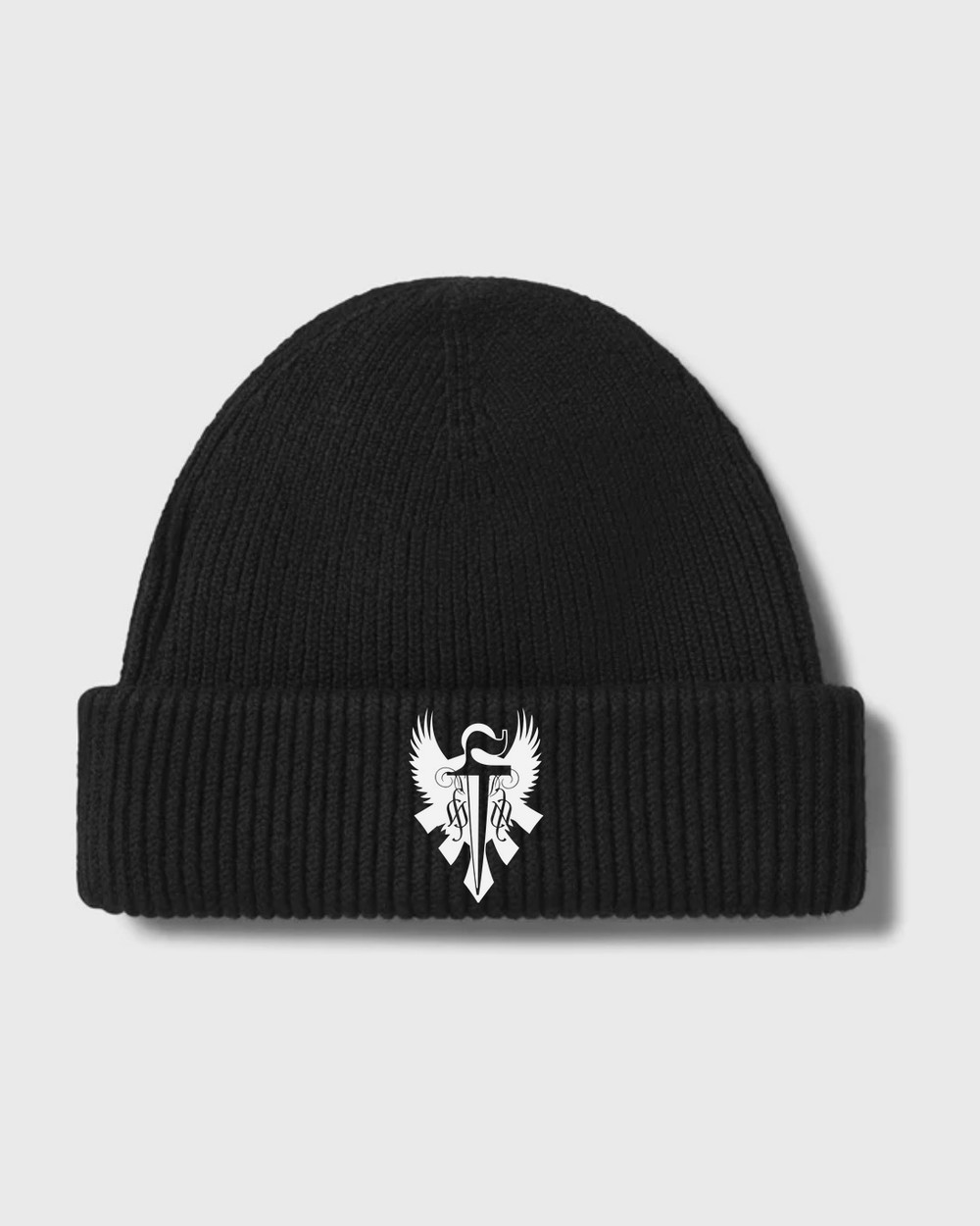 FAM Ribbed Knit Beanie